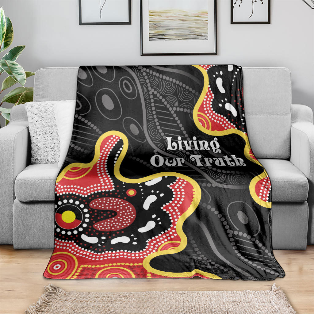 Australia Aboriginal Children's Day Blanket Living Our Truth Indigenous Pattern