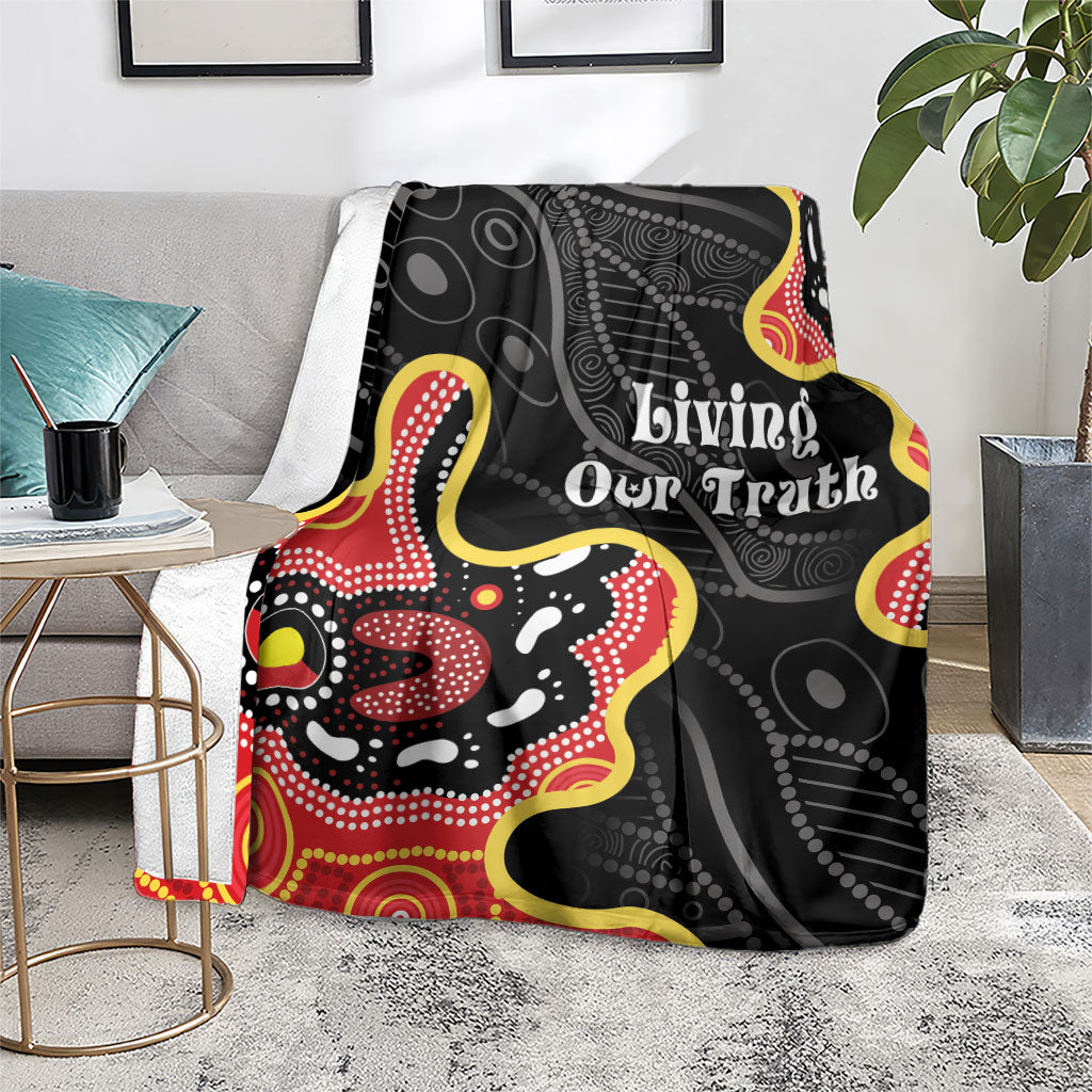 Australia Aboriginal Children's Day Blanket Living Our Truth Indigenous Pattern