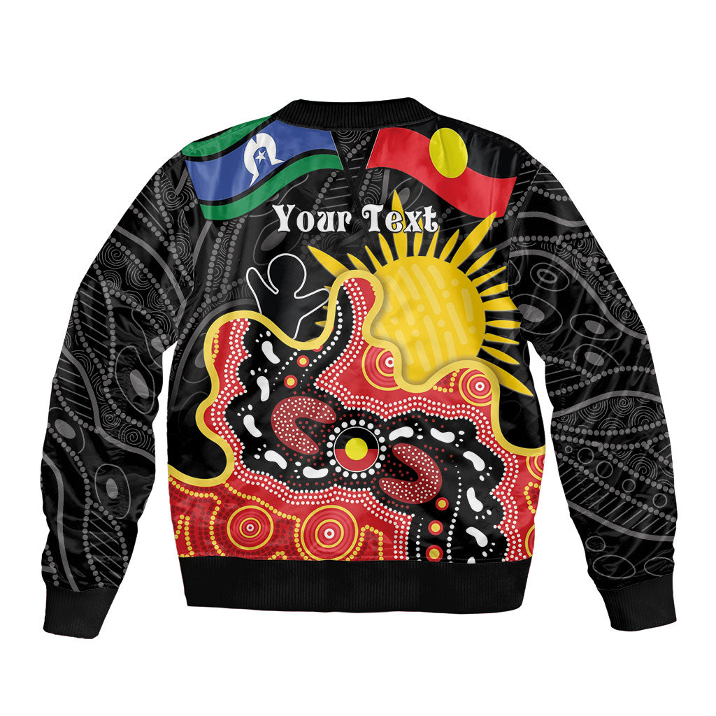 Personalised Australia Aboriginal Children's Day Bomber Jacket Living Our Truth Indigenous Pattern