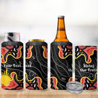 Personalised Australia Aboriginal Children's Day 4 in 1 Can Cooler Tumbler Living Our Truth Indigenous Pattern