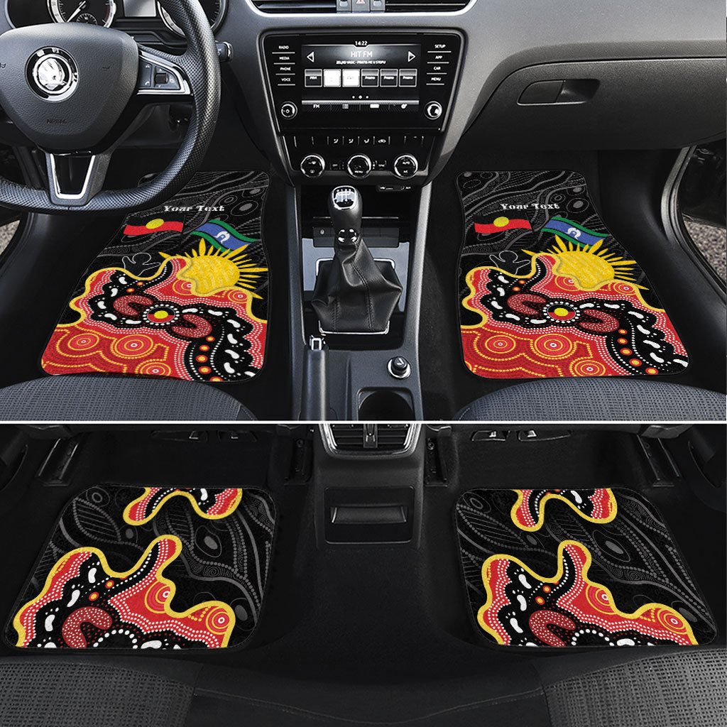 Personalised Australia Aboriginal Children's Day Car Mats Living Our Truth Indigenous Pattern