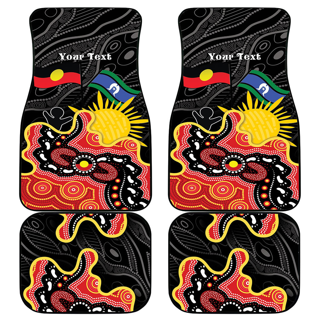 Personalised Australia Aboriginal Children's Day Car Mats Living Our Truth Indigenous Pattern