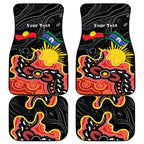 Personalised Australia Aboriginal Children's Day Car Mats Living Our Truth Indigenous Pattern