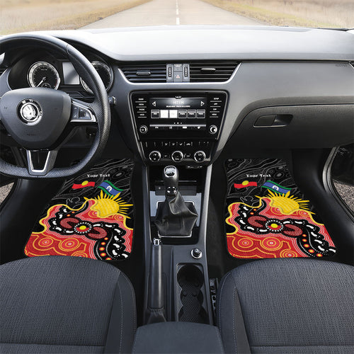 Personalised Australia Aboriginal Children's Day Car Mats Living Our Truth Indigenous Pattern