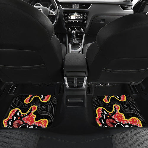 Personalised Australia Aboriginal Children's Day Car Mats Living Our Truth Indigenous Pattern