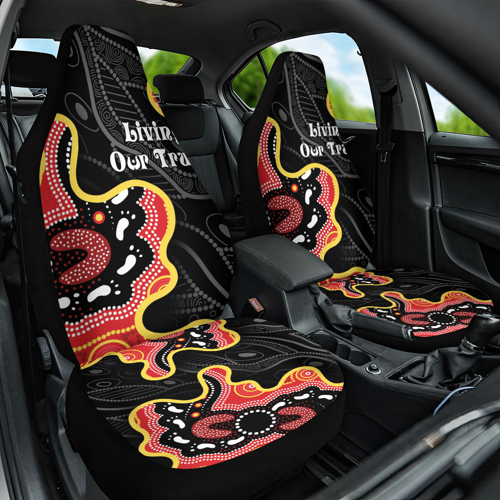 Australia Aboriginal Children's Day Car Seat Cover Living Our Truth Indigenous Pattern