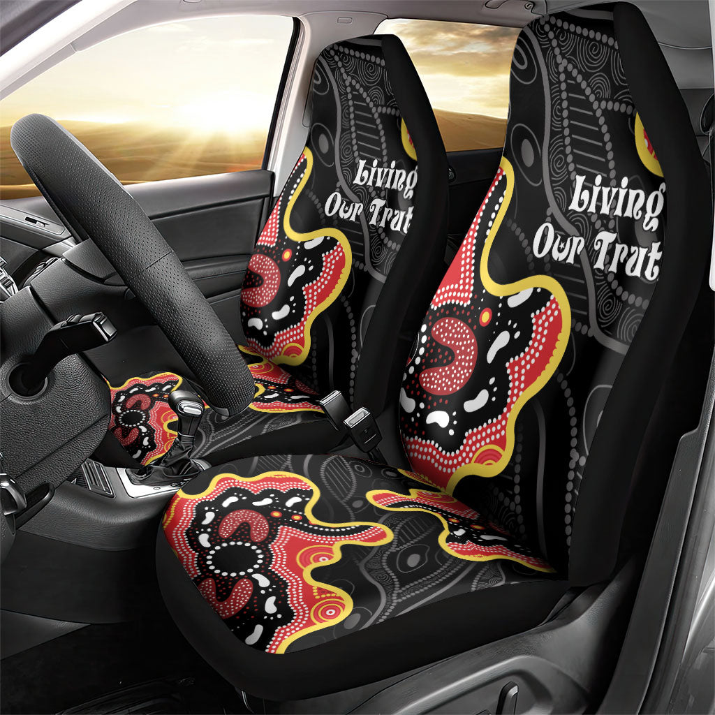 Australia Aboriginal Children's Day Car Seat Cover Living Our Truth Indigenous Pattern