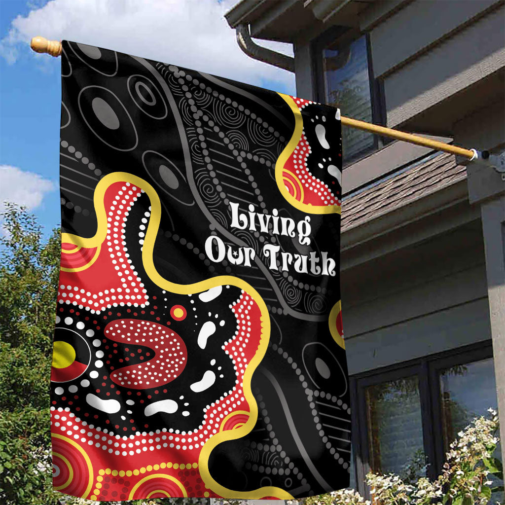 Australia Aboriginal Children's Day Garden Flag Living Our Truth Indigenous Pattern