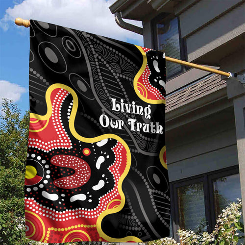 Australia Aboriginal Children's Day Garden Flag Living Our Truth Indigenous Pattern
