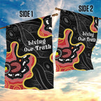 Australia Aboriginal Children's Day Garden Flag Living Our Truth Indigenous Pattern