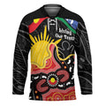Personalised Australia Aboriginal Children's Day Hockey Jersey Living Our Truth Indigenous Pattern