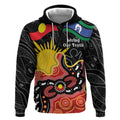 Personalised Australia Aboriginal Children's Day Hoodie Living Our Truth Indigenous Pattern