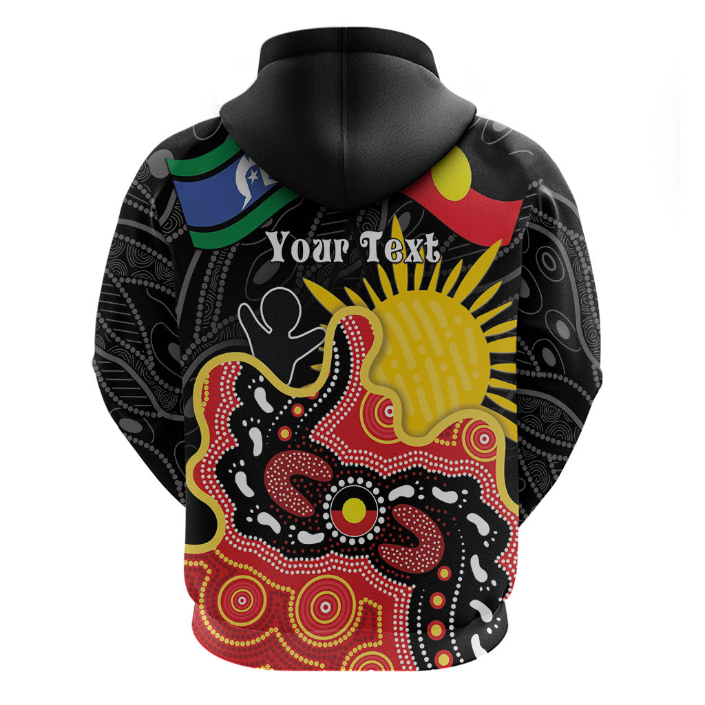 Personalised Australia Aboriginal Children's Day Hoodie Living Our Truth Indigenous Pattern