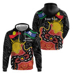 Personalised Australia Aboriginal Children's Day Hoodie Living Our Truth Indigenous Pattern