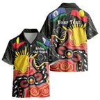 Personalised Australia Aboriginal Children's Day Kid Hawaiian Shirt Living Our Truth Indigenous Pattern