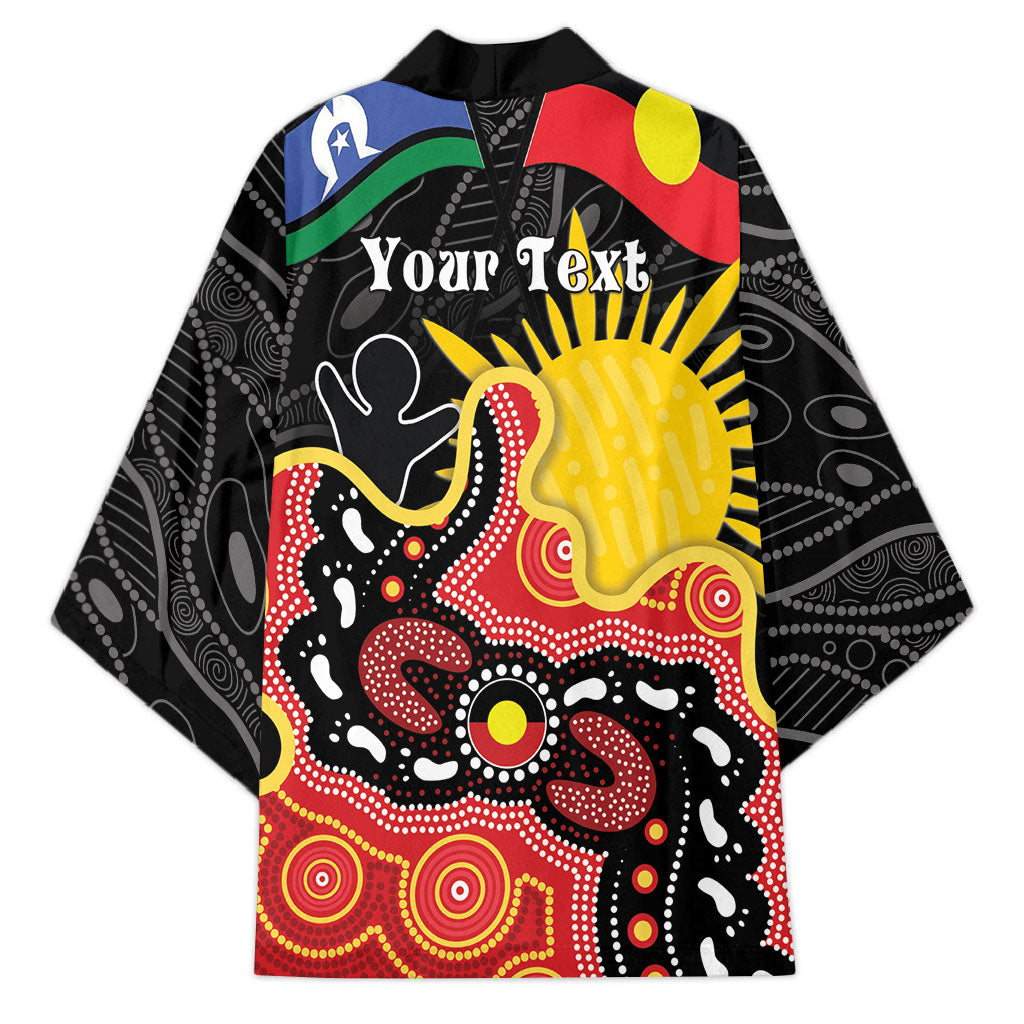 Personalised Australia Aboriginal Children's Day Kimono Living Our Truth Indigenous Pattern