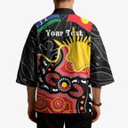 Personalised Australia Aboriginal Children's Day Kimono Living Our Truth Indigenous Pattern