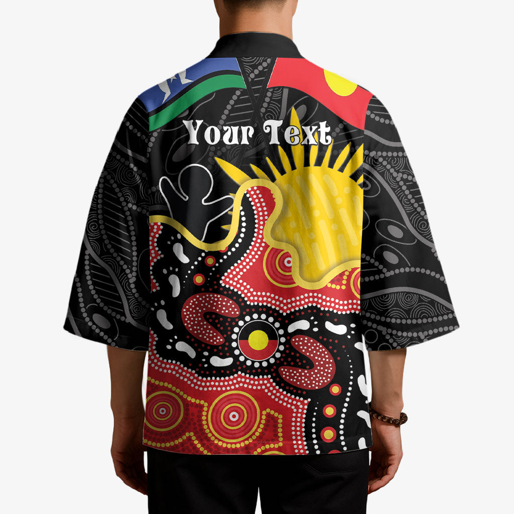 Personalised Australia Aboriginal Children's Day Kimono Living Our Truth Indigenous Pattern