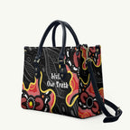 Australia Aboriginal Children's Day Leather Bag Living Our Truth Indigenous Pattern