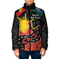 Personalised Australia Aboriginal Children's Day Padded Jacket Living Our Truth Indigenous Pattern