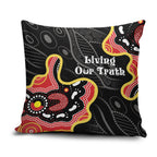 Australia Aboriginal Children's Day Pillow Cover Living Our Truth Indigenous Pattern