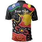 Personalised Australia Aboriginal Children's Day Polo Shirt Living Our Truth Indigenous Pattern