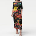 Personalised Australia Aboriginal Children's Day Puletasi Living Our Truth Indigenous Pattern