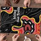 Australia Aboriginal Children's Day Puzzle Living Our Truth Indigenous Pattern