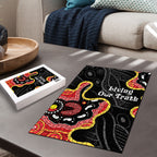Australia Aboriginal Children's Day Puzzle Living Our Truth Indigenous Pattern