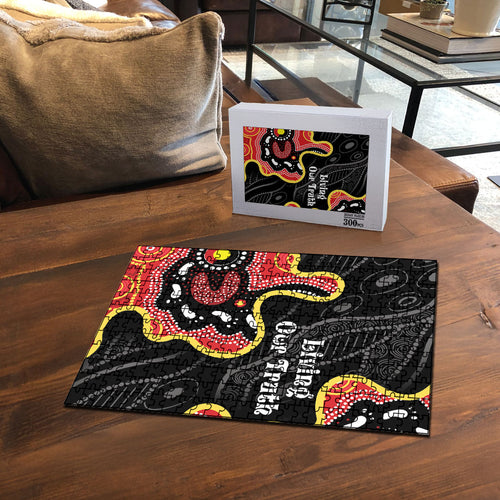 Australia Aboriginal Children's Day Puzzle Living Our Truth Indigenous Pattern