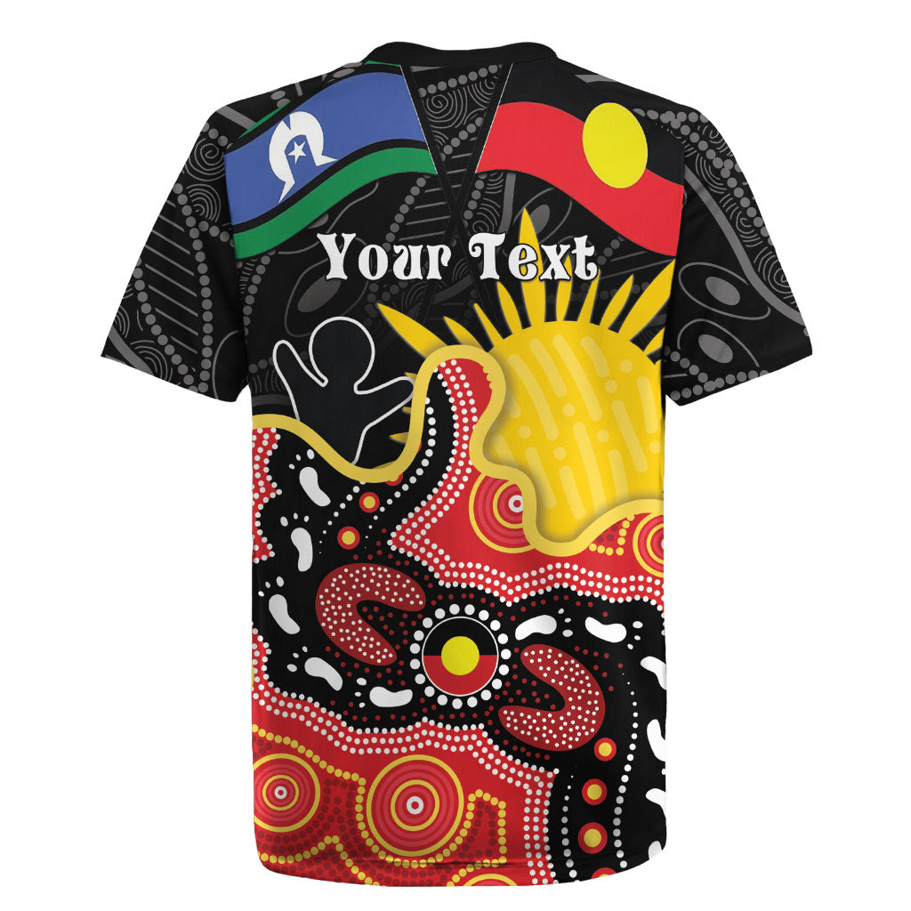 Personalised Australia Aboriginal Children's Day Rugby Jersey Living Our Truth Indigenous Pattern