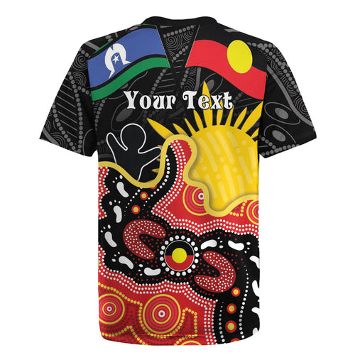 Personalised Australia Aboriginal Children's Day Rugby Jersey Living Our Truth Indigenous Pattern