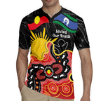 Personalised Australia Aboriginal Children's Day Rugby Jersey Living Our Truth Indigenous Pattern
