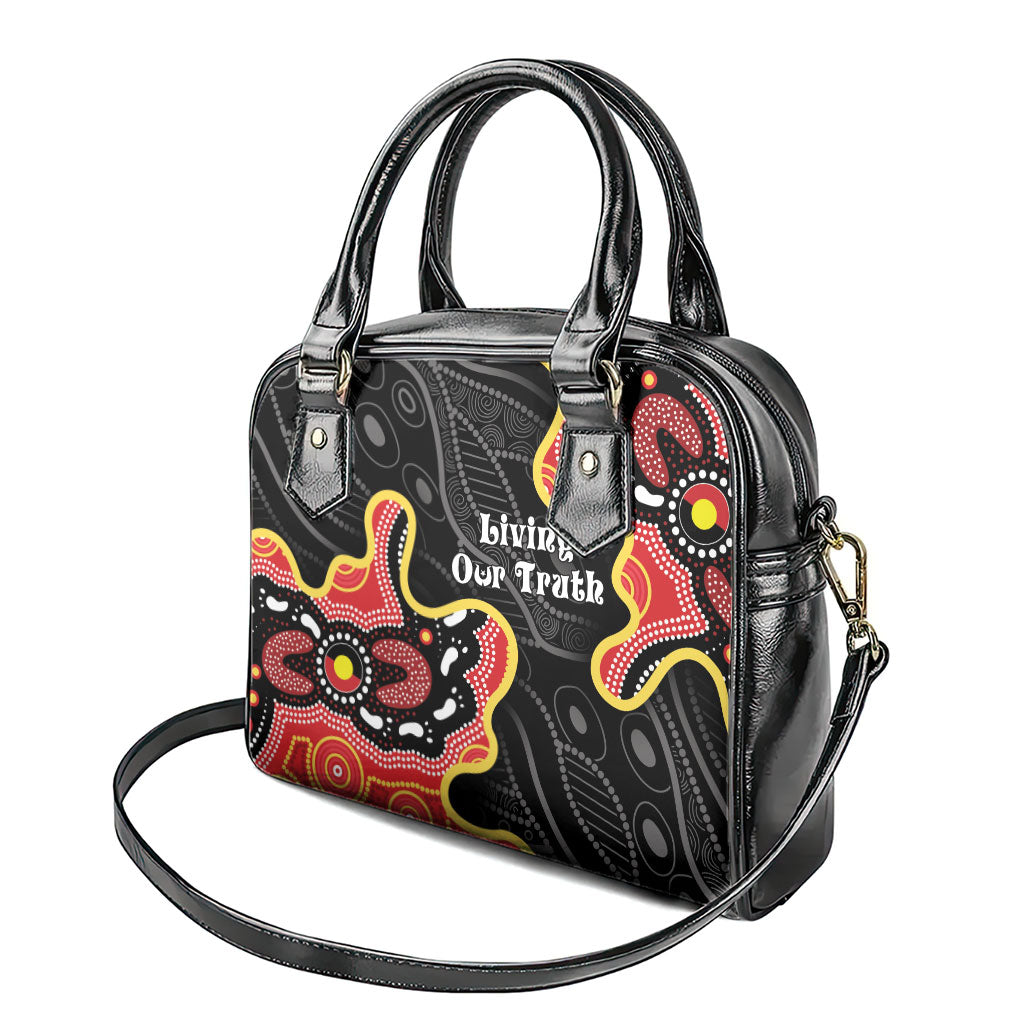 Australia Aboriginal Children's Day Shoulder Handbag Living Our Truth Indigenous Pattern