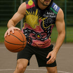 Personalised Australia Aboriginal Children's Day Sleeveless Hoodie Living Our Truth Indigenous Pattern