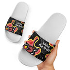 Australia Aboriginal Children's Day Slide Sandals Living Our Truth Indigenous Pattern
