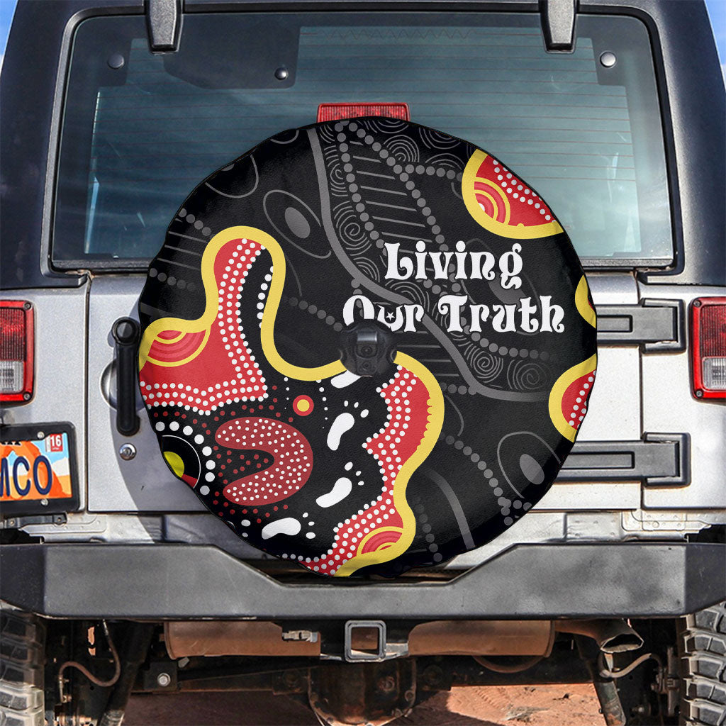 Australia Aboriginal Children's Day Spare Tire Cover Living Our Truth Indigenous Pattern