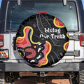 Australia Aboriginal Children's Day Spare Tire Cover Living Our Truth Indigenous Pattern
