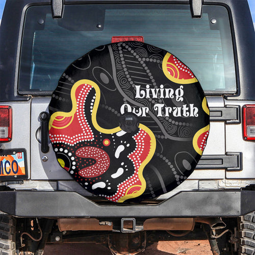 Australia Aboriginal Children's Day Spare Tire Cover Living Our Truth Indigenous Pattern