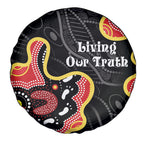 Australia Aboriginal Children's Day Spare Tire Cover Living Our Truth Indigenous Pattern