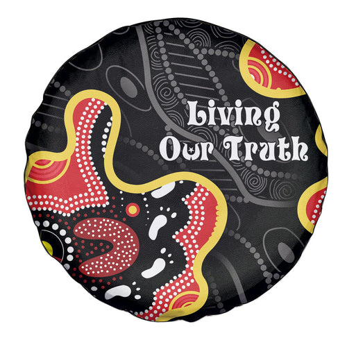 Australia Aboriginal Children's Day Spare Tire Cover Living Our Truth Indigenous Pattern