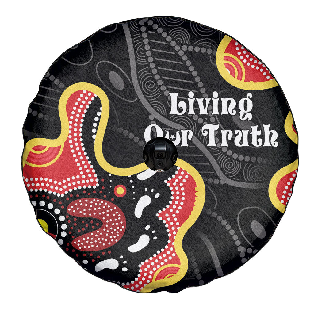 Australia Aboriginal Children's Day Spare Tire Cover Living Our Truth Indigenous Pattern