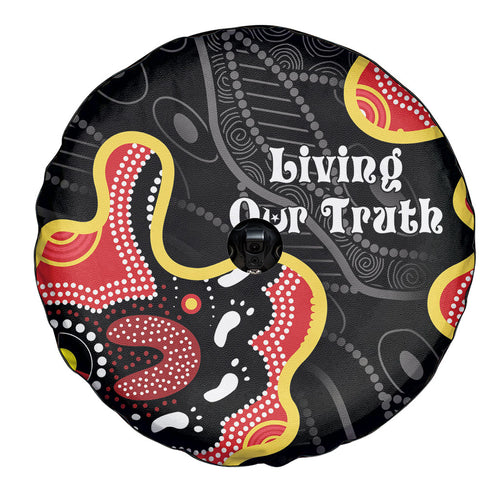 Australia Aboriginal Children's Day Spare Tire Cover Living Our Truth Indigenous Pattern