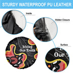 Australia Aboriginal Children's Day Spare Tire Cover Living Our Truth Indigenous Pattern