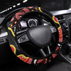 Australia Aboriginal Children's Day Steering Wheel Cover Living Our Truth Indigenous Pattern
