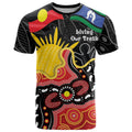 Personalised Australia Aboriginal Children's Day T Shirt Living Our Truth Indigenous Pattern