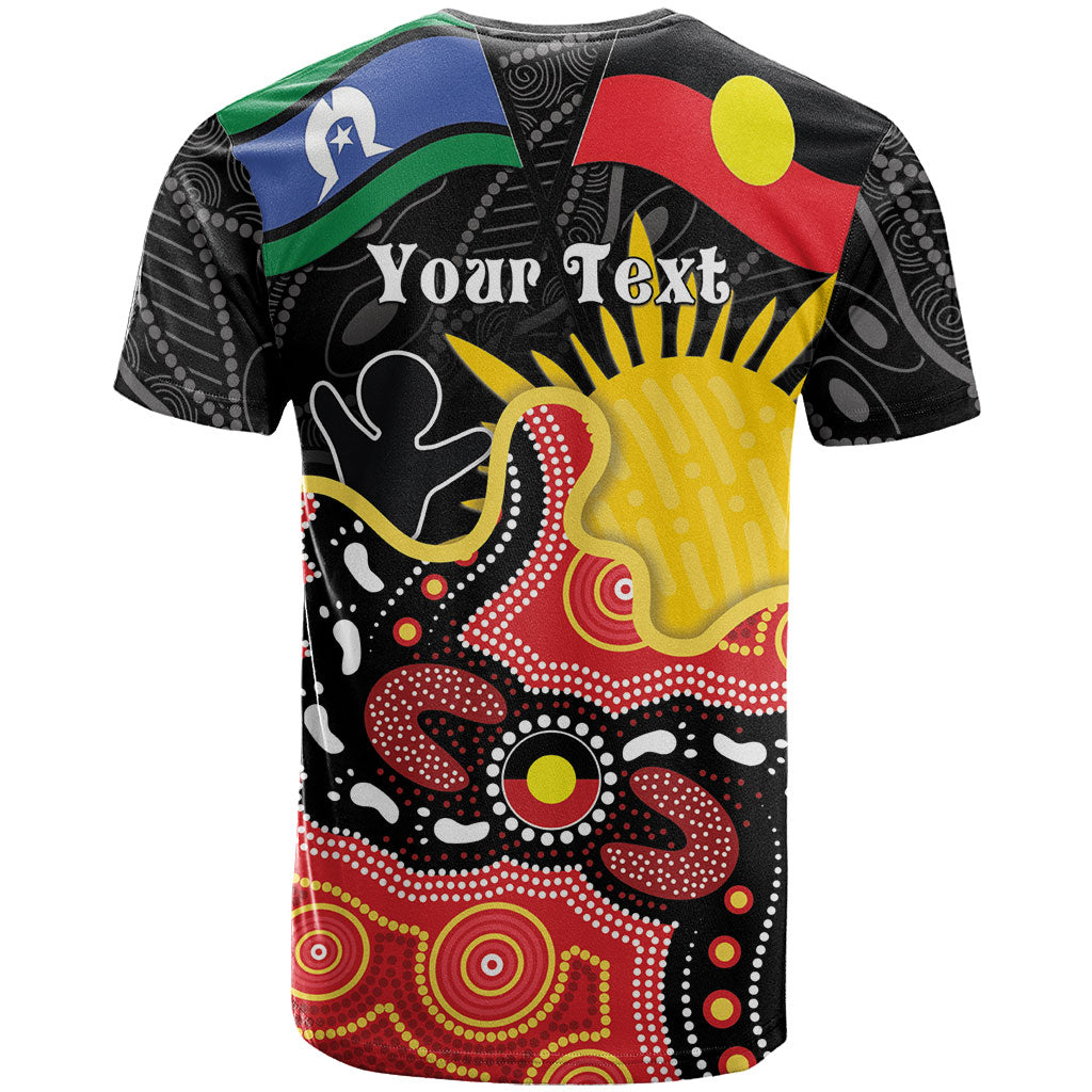 Personalised Australia Aboriginal Children's Day T Shirt Living Our Truth Indigenous Pattern