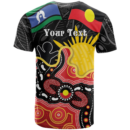 Personalised Australia Aboriginal Children's Day T Shirt Living Our Truth Indigenous Pattern