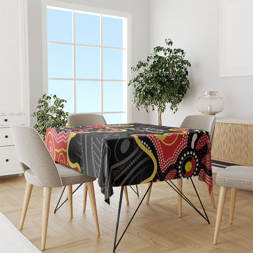 Australia Aboriginal Children's Day Tablecloth Living Our Truth Indigenous Pattern