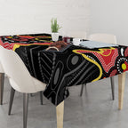 Australia Aboriginal Children's Day Tablecloth Living Our Truth Indigenous Pattern